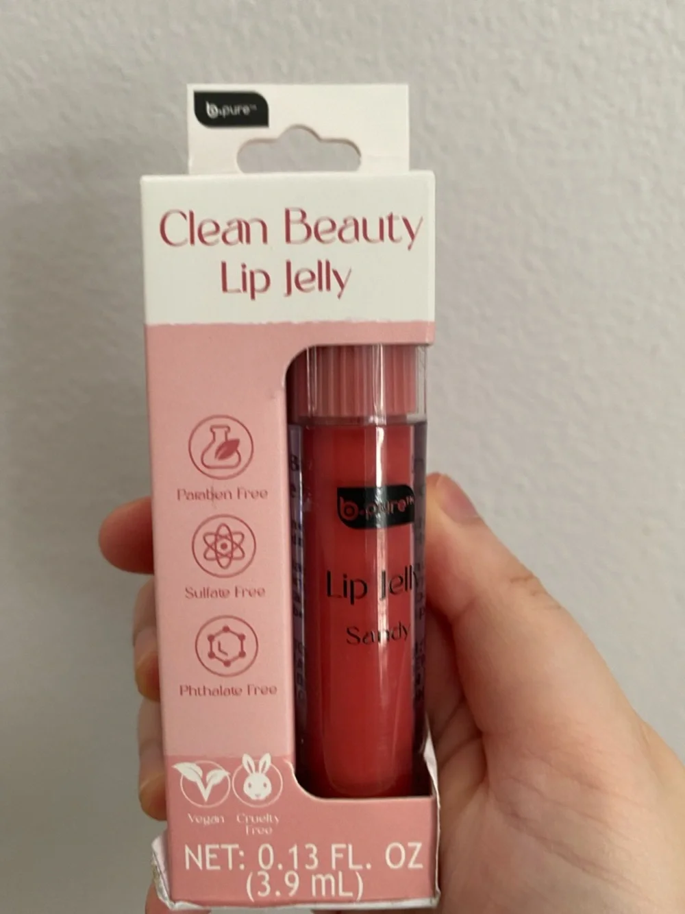 Clean Beauty Lip Jelly - Peachy Pink